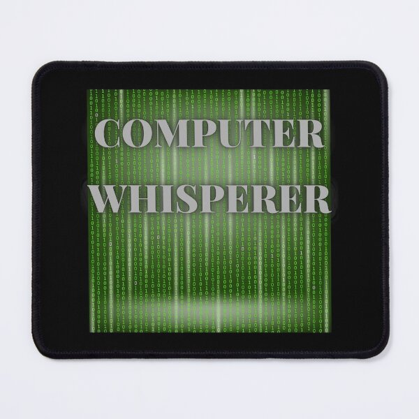 Item preview, Computer Whisperer - Tech Support Nerds Geeks Funny IT - Binary System designed and sold by DKA-2ndBoy.