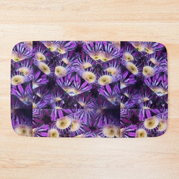 Item preview, flower kaleidoscope (023) - purple chrysanthemum flowers designed and sold by expl-rations.