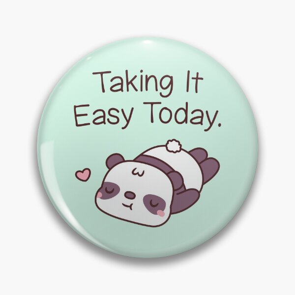 Item preview, Cute Relax Panda Taking It Easy Today designed and sold by rustydoodle.