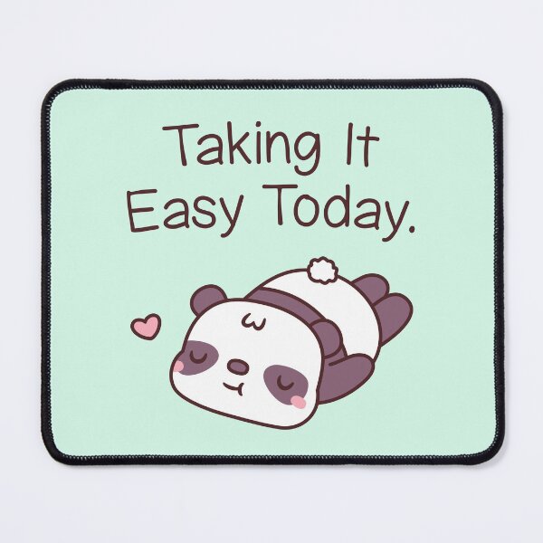 Item preview, Cute Relax Panda Taking It Easy Today designed and sold by rustydoodle.
