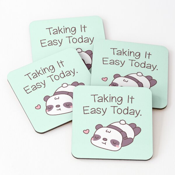 Item preview, Cute Relax Panda Taking It Easy Today designed and sold by rustydoodle.