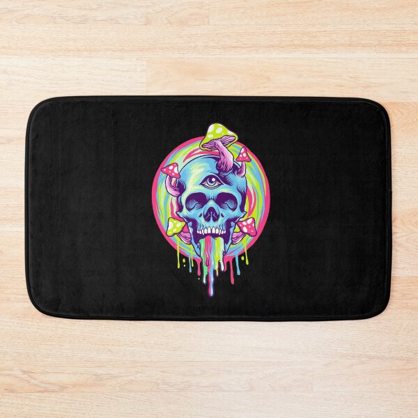 Item preview, Mushroom skull designed and sold by bisly.