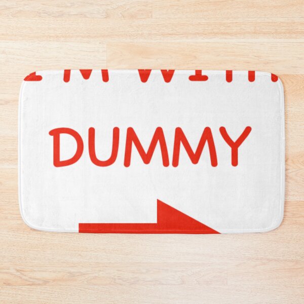 Item preview, I'M WITH - DUMMY (red) designed and sold by SunshineVine.