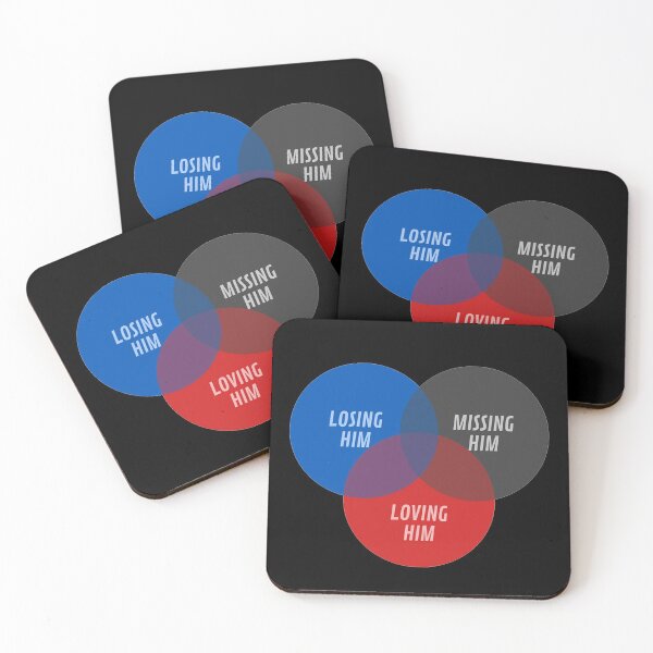 Item preview, Losing him was BLUE, missing him was DARK GRAY but loving him was RED - Taylor Swift designed and sold by nd-creates.