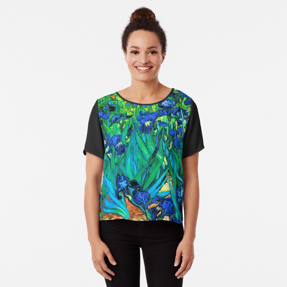 Item preview, Chiffon Top designed and sold by VintageEraArt.
