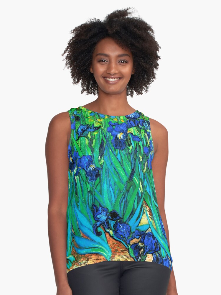 Item preview, Sleeveless Top designed and sold by VintageEraArt.
