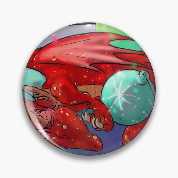 Item preview, Holiday Dragon 2021 designed and sold by Caitlin Abele.