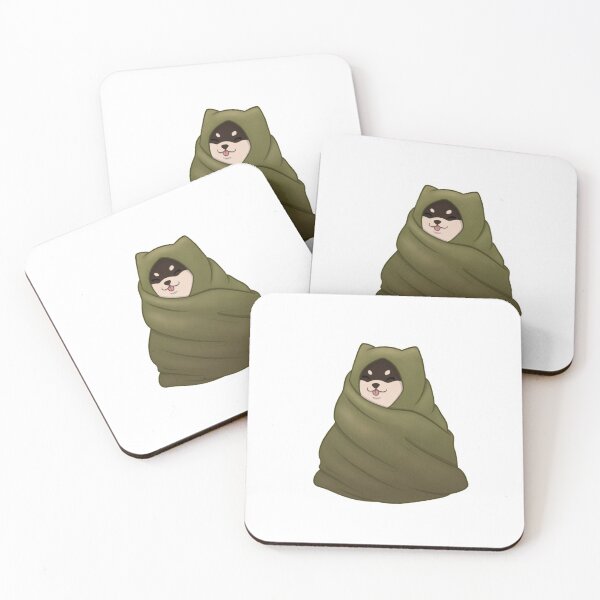 Item preview, Cozy Shiba (Black) designed and sold by Shanman-Art.