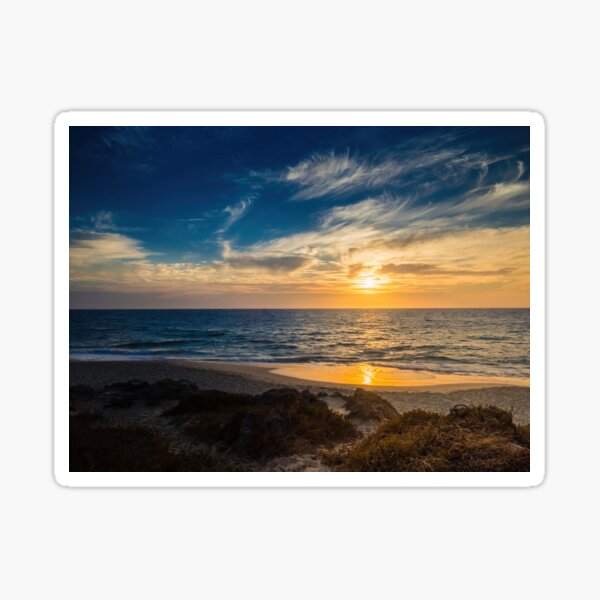 Item preview, Sunset at Cottesloe Beach in Perth designed and sold by neilcooperphoto.