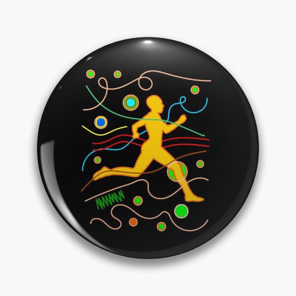 Item preview, Runner In Motion Support and Cheer and Exercise designed and sold by artfulnotebook.