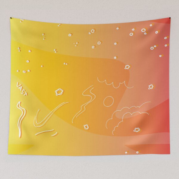Artikelvorschau, Vast Skies I Art Print entworfen und verkauft von lineartdesigns.