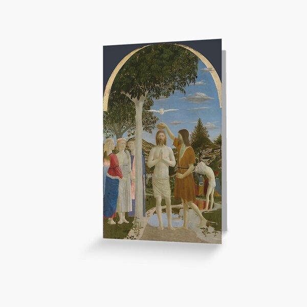 Item preview, Baptism of Christ , by Piero della Francesca. designed and sold by Historical Paintings.