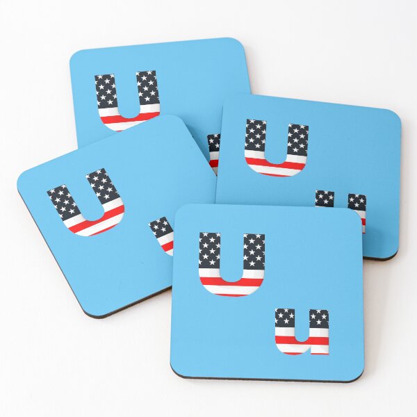 Item preview, alphabet USA U designed and sold by mostheristore.