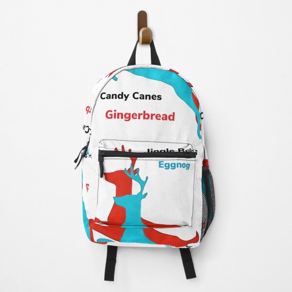 Item preview, Red and aqua blue print with holiday theme designed and sold by BJG1966.