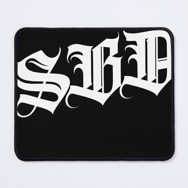 Item preview, SBD Old English White (Squat Bench Deadlift) designed and sold by HeavyLiftGift.