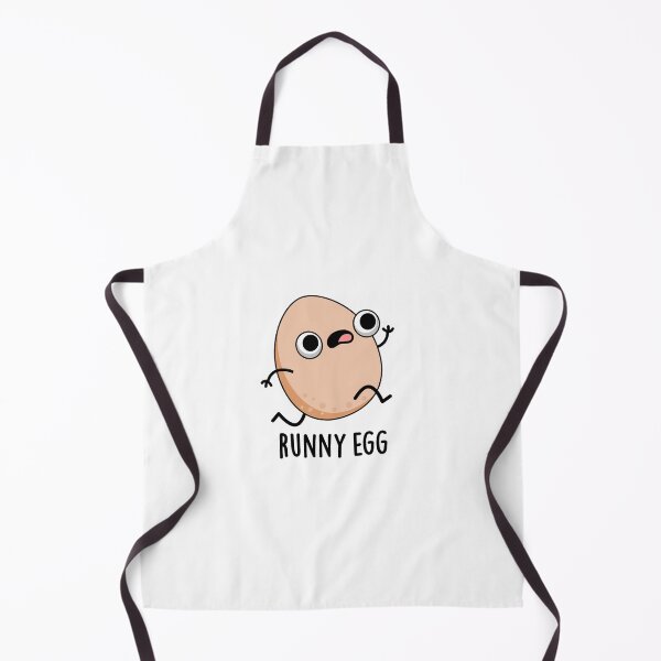 Item preview, Runny Egg Funny Food Puns designed and sold by punnybone.