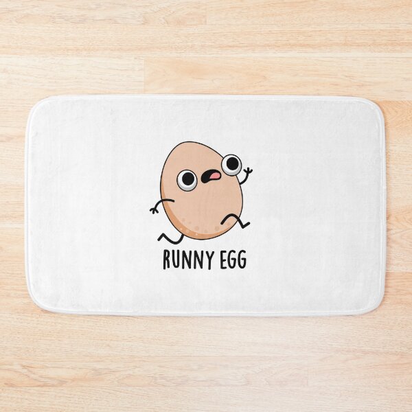 Item preview, Runny Egg Funny Food Puns  designed and sold by punnybone.