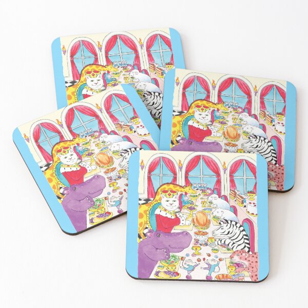 Item preview, "King Leo and Guests at the Banquet Table" designed and sold by gigiamal.