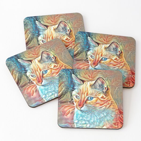 Item preview, Fantasy Siamese Kitty designed and sold by Elisabeth Lucas.