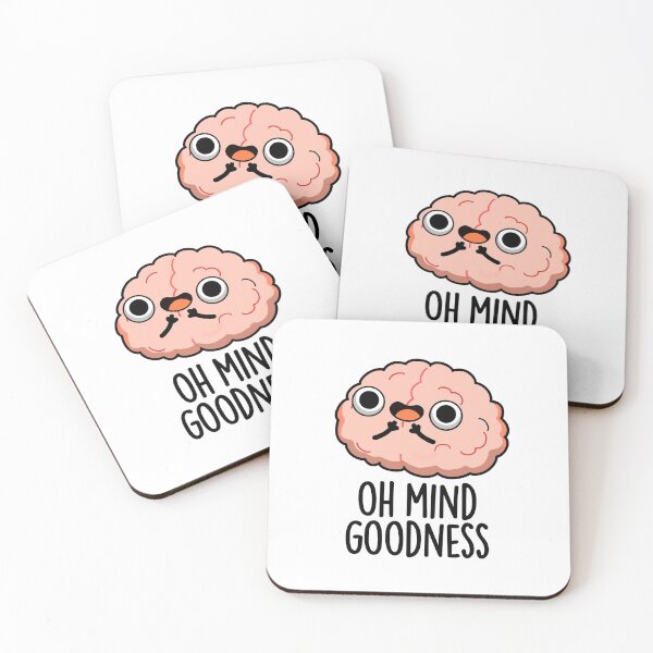 Item preview, Oh Mind Goodness Funny Brain Puns   designed and sold by punnybone.
