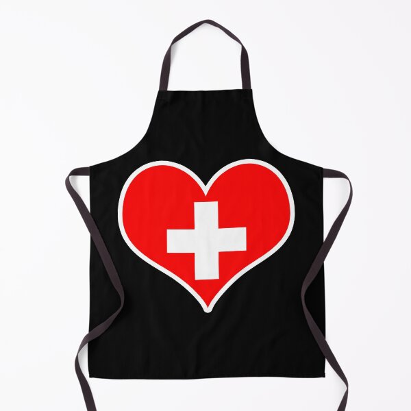 Item preview, Switzerland Flag Heart designed and sold by PKHalford.