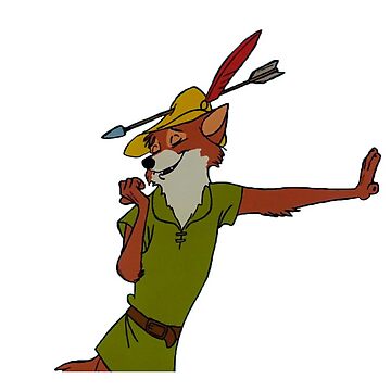 Artwork thumbnail, Robin Hood with an arrow in his hat by lukeelmore0
