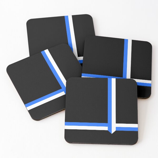 Item preview, Blue and White Mod Stripes designed and sold by NobodysHero.
