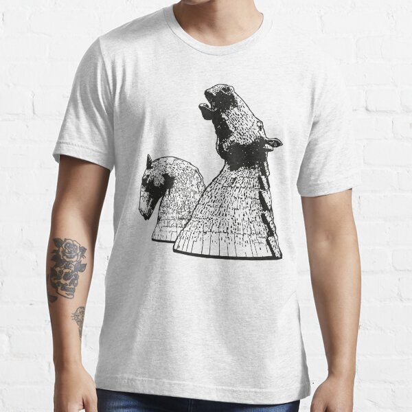 The Kelpies (Black and White) Essential T-Shirt