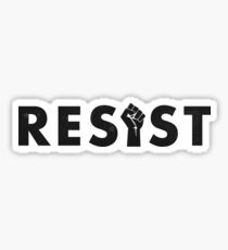 Resist (Fist) Sticker