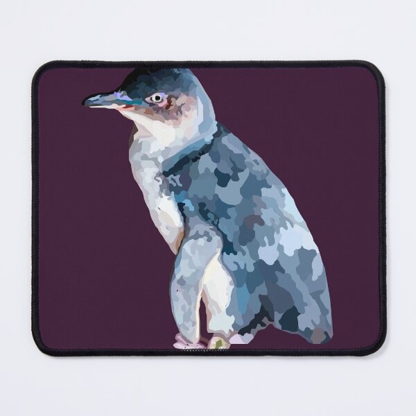 Item preview, Fairy penguin Geometric Art low poly designed and sold by Wendy Steinberg Artist.