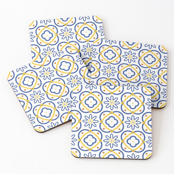 Item preview, Azulejo #19 - vector Portuguese Moorish pattern designed and sold by GreekTavern1979.
