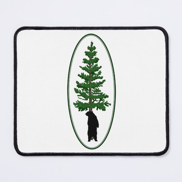 Item preview, Black Bear Back Scratchin-Green Oval designed and sold by HighCountry2021.