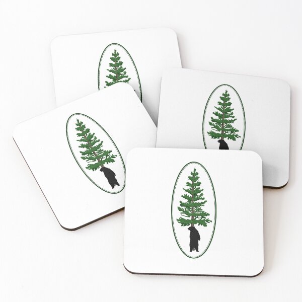 Item preview, Black Bear Back Scratchin-Green Oval designed and sold by HighCountry2021.