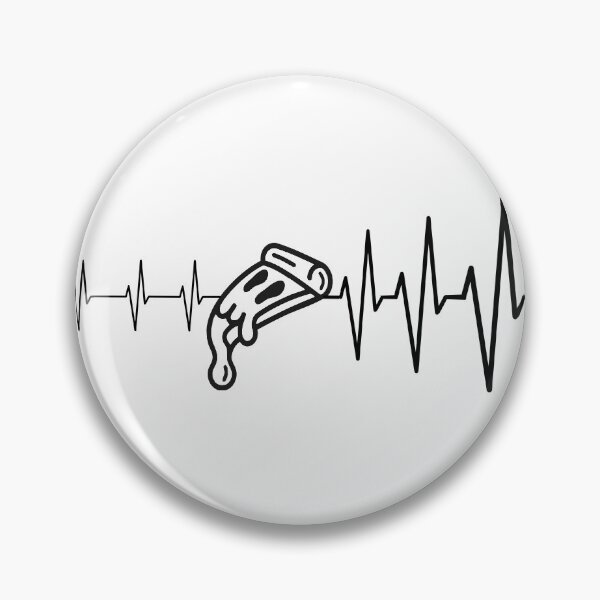 Item preview, Pizza is life - Gets My Heart Rate Up designed and sold by LivingItFunky.
