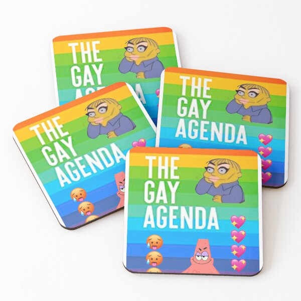 Item preview, Gay Agenda meme designed and sold by SeaweedSalad3.