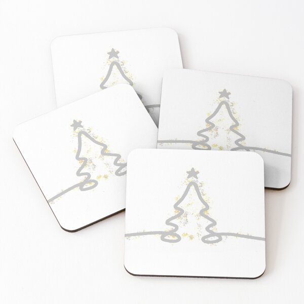 Item preview, Silver Sparkly Christmas Tree designed and sold by ArtbyLucy27.