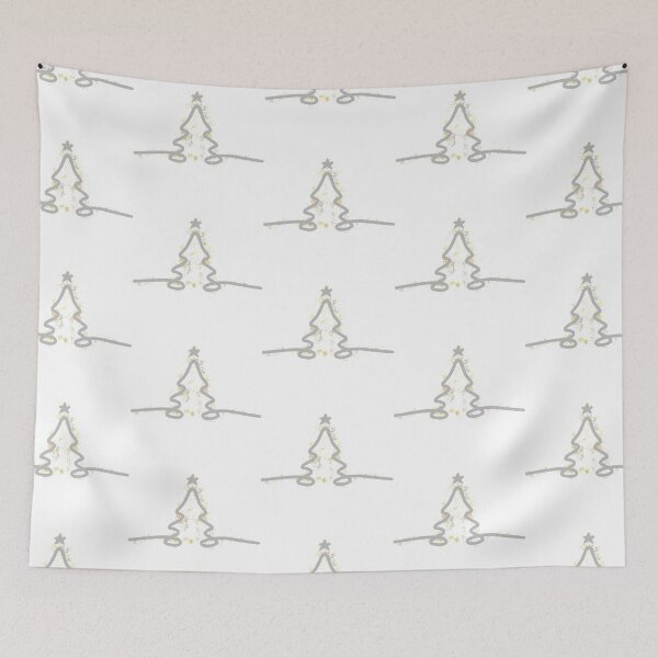Item preview, Silver Sparkly Christmas Tree designed and sold by ArtbyLucy27.