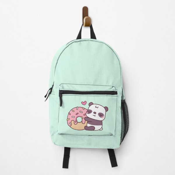 Item preview, Cute Little Panda Hugging Donut designed and sold by rustydoodle.