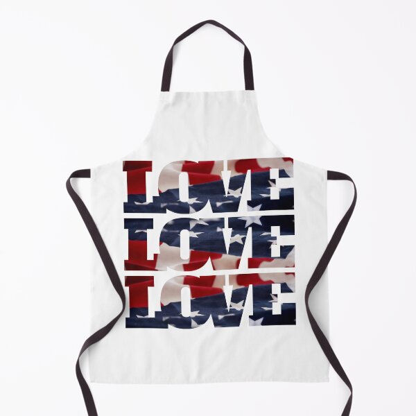 Item preview, LOVE LOVE LOVE American Flag - Original by Boo-da-chay designed and sold by Boo-da-chay.