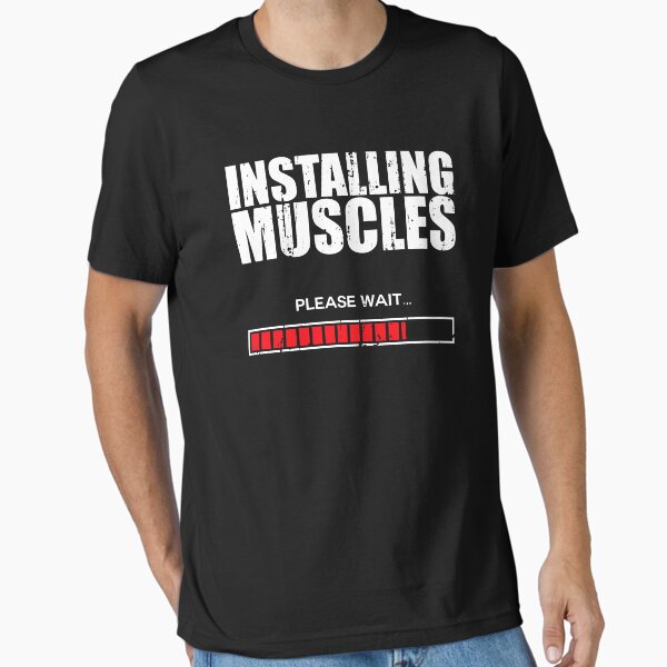 Item preview, Installing Muscles Please Wait designed and sold by sriok.