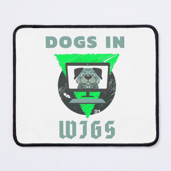 Item preview, Dogs In Wigs designed and sold by sasijaya.