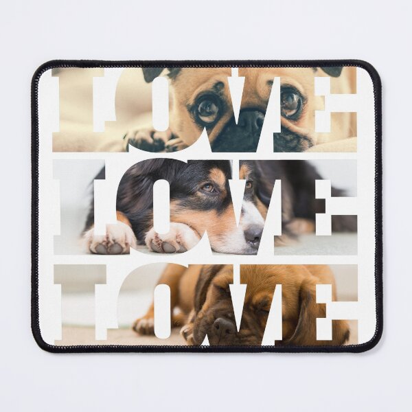 Item preview, LOVE LOVE LOVE Cute Puppy Dogs - Puppy Love - Original by Boo-da-chay designed and sold by Boo-da-chay.