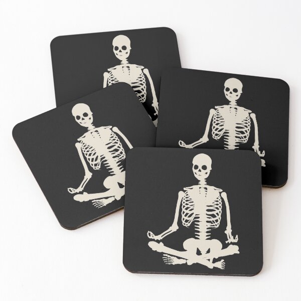 Item preview, Yogi Skeleton Yoga Meditation designed and sold by MOP-tees.