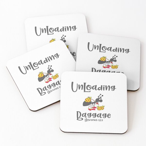 Item preview, Christian Design - Unloading Baggage - Hebrews 12 verse 1 designed and sold by simplydesignart.