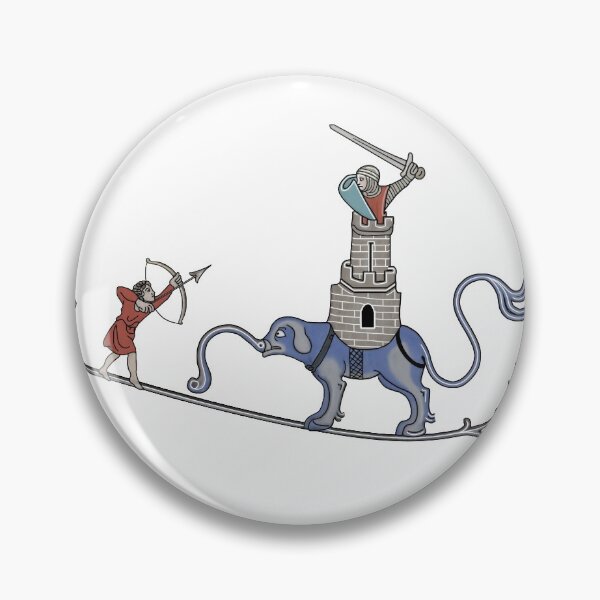 Item preview, Elephant & Castle: Marginalia 1300 designed and sold by ebrawne.