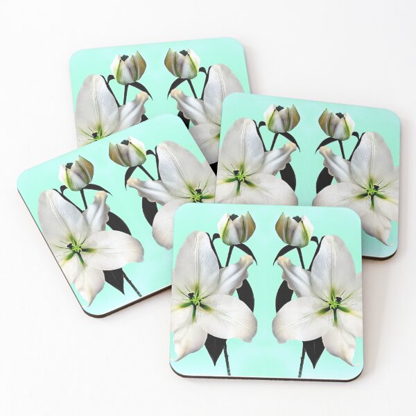 Item preview, The beautiful majestic White Madonna Lily duo. designed and sold by sunnypicsoz.