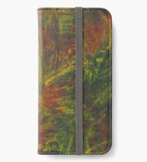Abstract expressionism iPhone Wallet/Case/Skin