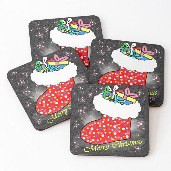 Item preview, Sock with Christmas gifts - Merry Christmas  designed and sold by Shirley cute art .