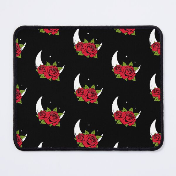 Item preview, Red Roses & Crescent Moon designed and sold by Gavinstar.