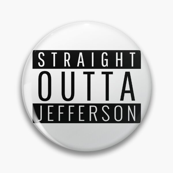 Item preview, Straight Outta Jefferson Georgia designed and sold by Teelogic.